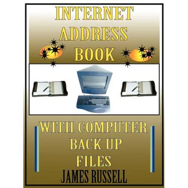 Internet Address Book with Computer Back Up Files: Professional Version
