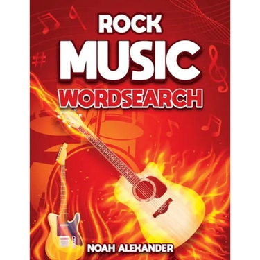 Rock Music Word Search: A Celebration of Everything that is Rock Music Word search Puzzle