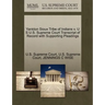Yankton Sioux Tribe of Indians V. U S U.S. Supreme Court Transcript of Record with Supporting Pleadings