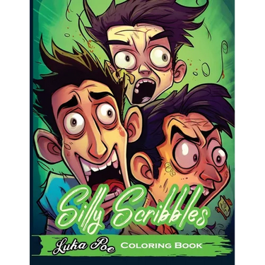 Silly Scribbles Coloring Book: Get Ready to Embark on a Colorful Journey of Whimsical Doodles and Playful Designs with Silly Scribbles Coloring Book.