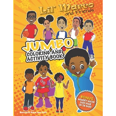 Lil' Marco and Friends Jumbo Coloring and Activity Book