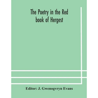 The Poetry In The Red Book Of Hergest