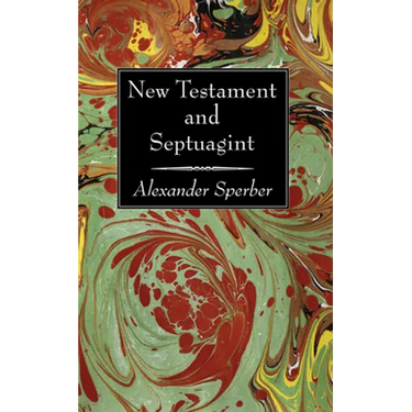 New Testament and Septuagint
