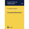 Gorenstein Dimensions