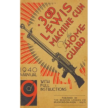 .300 Lewis Machine Gun for the Home Guard 1940 Manual