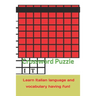 Crossword Puzzle learn Italian language and vocabulary having fun!: Italian grammar, vocabulary, names and much more