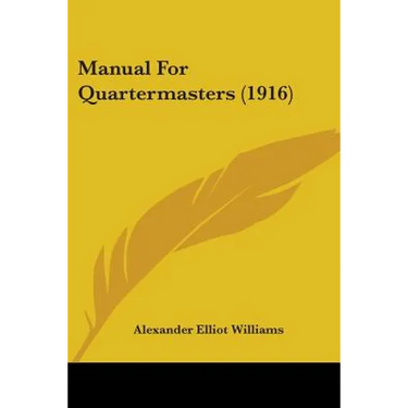 Manual For Quartermasters (1916)
