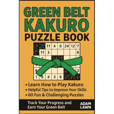 Green Belt Kakuro Puzzle Book