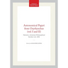 Astronomical Papyri from Oxyrhynchus (Vol. I and II): Memoirs, American Philosophical Society (Vol. 233)