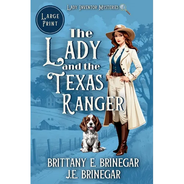 The Lady and the Texas Ranger: A 1920s Amateur Sleuth Cold Case (Large Print)
