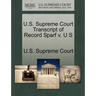 U.S. Supreme Court Transcript of Record Sparf V. U S