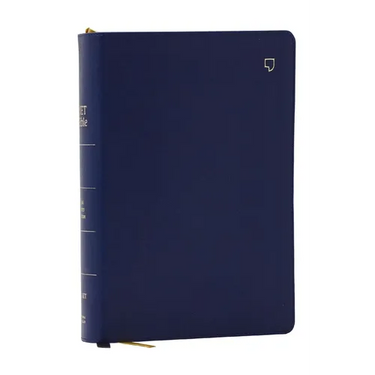 Net Bible, Full Notes Edition (Net, Blue Leathersoft, Comfort Print, Thumb Indexed): Holy Bible