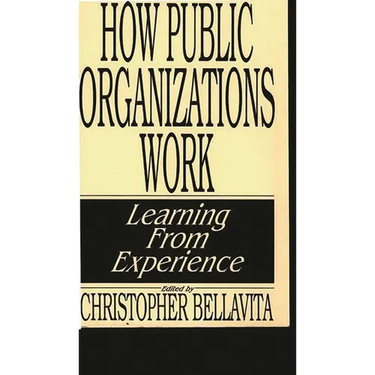 How Public Organizations Work: Learning from Experience