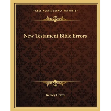 New Testament Bible Errors