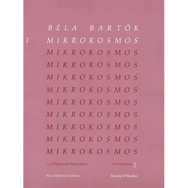 Mikrokosmos Volume 6 (Pink): Piano Solo