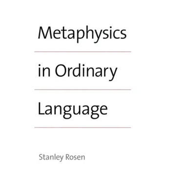 Metaphysics in Ordinary Language