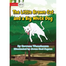 The Little Brown Cat and a Big White Dog
