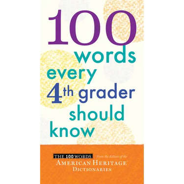 100 Words Every 4th Grader Should Know