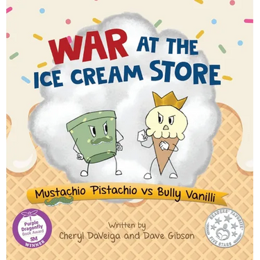 War at the Ice Cream Store: Mustachio Pistachio vs Bully Vanilli