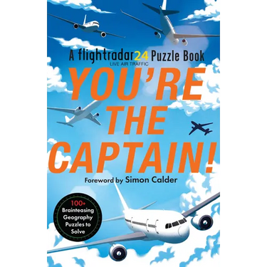 You're the Captain!: A Flightradar24 Puzzle Book