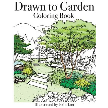 Drawn to Garden Coloring Book