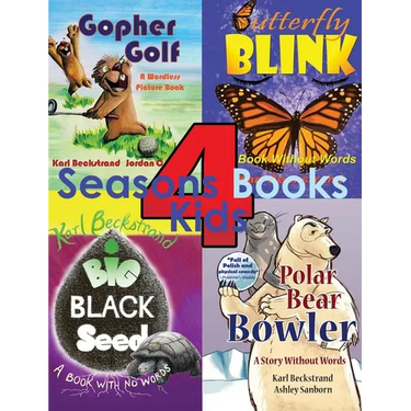 4 Seasons Books for Kids: A Wordless Collection for Beginning Readers