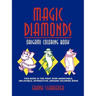 Magic Diamonds: Origami Coloring Book