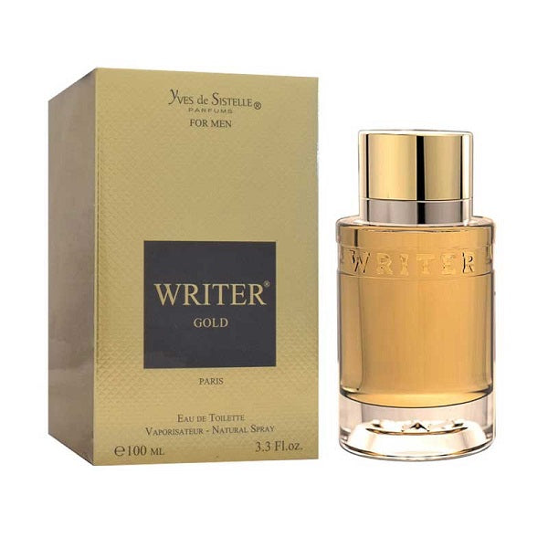 Writer Gold 3.3 oz EDP for men by LaBellePerfumes