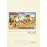 Vintage Lined Notebook Greetings from Fargo, North Dakota