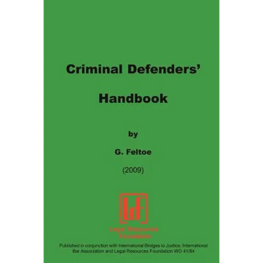 Criminal Defenders Handbook