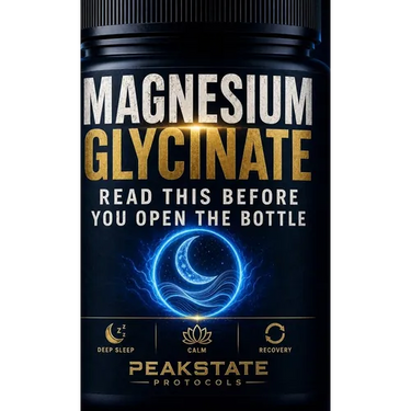 Magnesium Glycinate: Read This Before You Open the Bottle - The Complete Protocol for Deep Sleep, Calm, and Recovery