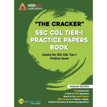 The Cracker SSC CGL Tier I Practice Papers Book ( In English Printed Edition)
