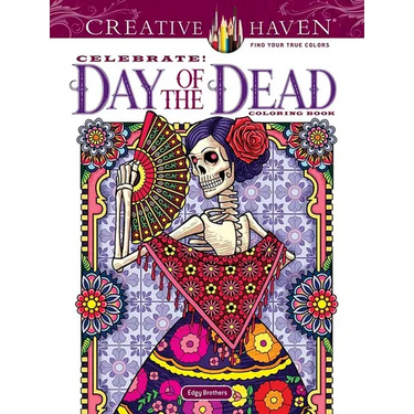 Creative Haven Celebrate! Day of the Dead Coloring Book