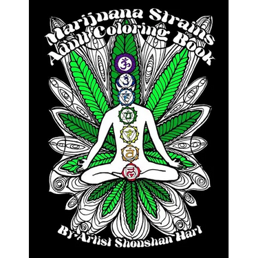 Marijuana Strains: Adult Coloring Book