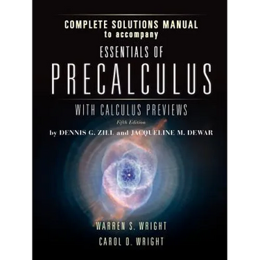 Essen of Prec W/Calc Prev 5e Inst Complete Sol Man