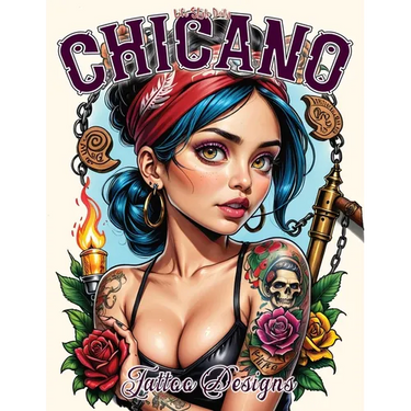 Chicano Tattoo Designs: Delving into Chicano Culture through Tattoos, from Modern Street Graffiti to Traditional Prison Designs, Featuring Professiona