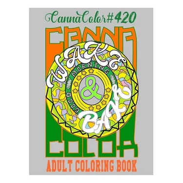 CannaColor #420: Adult Coloring Book
