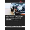 Educational software for automotive electrical circuits