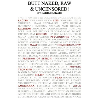 Butt Naked Raw & Uncensored