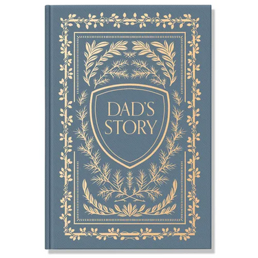 Dad's Story Journal (Linen Hardcover): A Memory and Keepsake Journal for My Family