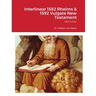 Interlinear 1582 Rheims & 1592 Vulgate New Testament: Red Letter