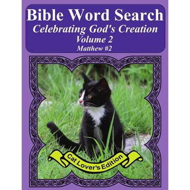 Bible Word Search Celebrating God's Creation Volume 2: Matthew #2 Extra Large Print