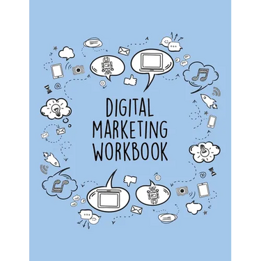 Digital Marketing Workbook: Online Business Calendar Scheduler and Organizer For Social Entrepreneurs
