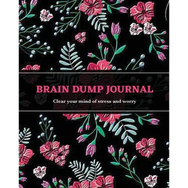 Brain Dump Journal: Daily Write & List Ideas, Goals, & Thoughts, Clear Your Mind & Head Of Things By Journaling, Notebook