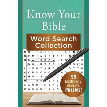 Know Your Bible Word Search Collection: 99 Entertaining and Educational Puzzles!