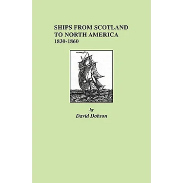 Ships from Scotland to North America