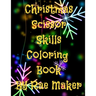 Christmas Scissor Skills Coloring Book