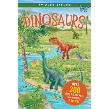 Sticker Scenes - Dinosaurs (Create 11 Scenes Using Over 300 Stickers!)