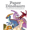 Paper Dinosaurs Cut and Fold Coloring Book