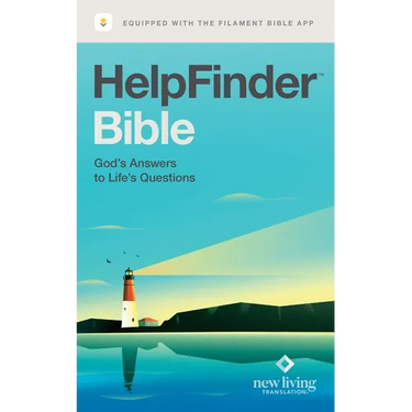 Helpfinder Bible Nlt, Filament Enabled (Softcover, Red Letter)